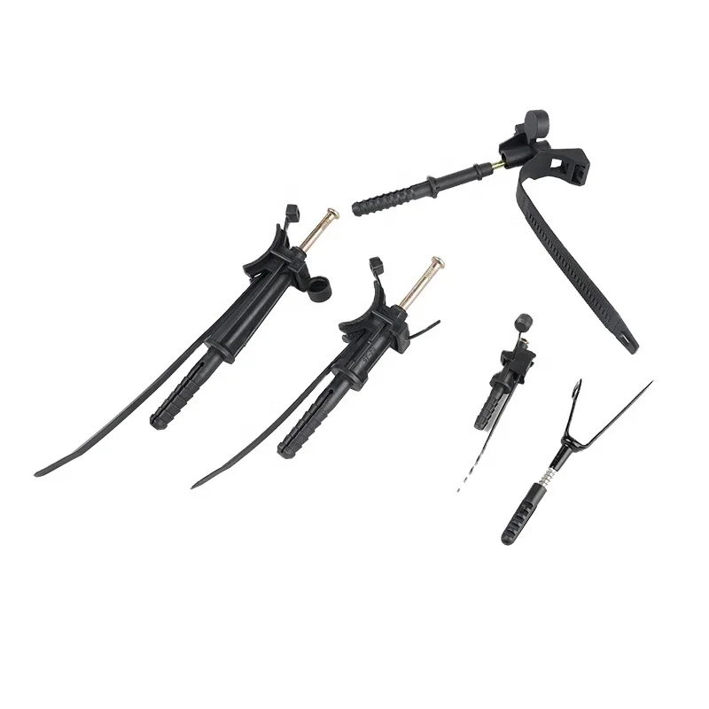 YJPF2 UV Resistant Black Plastic Expand Insulation Plug Fixing Screw Nylon Expand Nail Wall Anchor