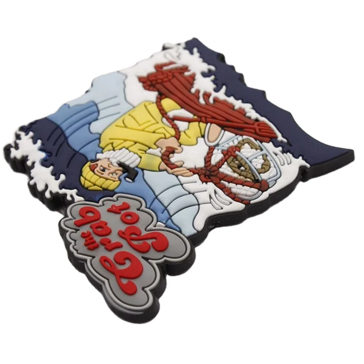 Personalised logo 3d custom fridge magnet pvc rubber magnet manufacturer rubber fridge magnet