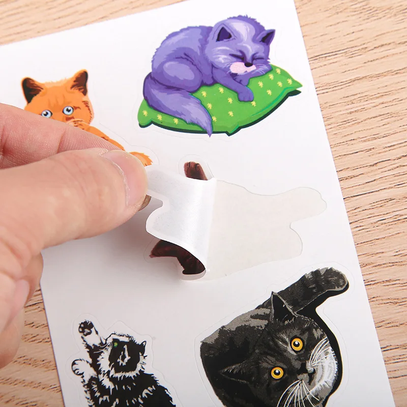 Dog car sticker perfume sticker supplier customized scented patch aroma kids cartoon stickers