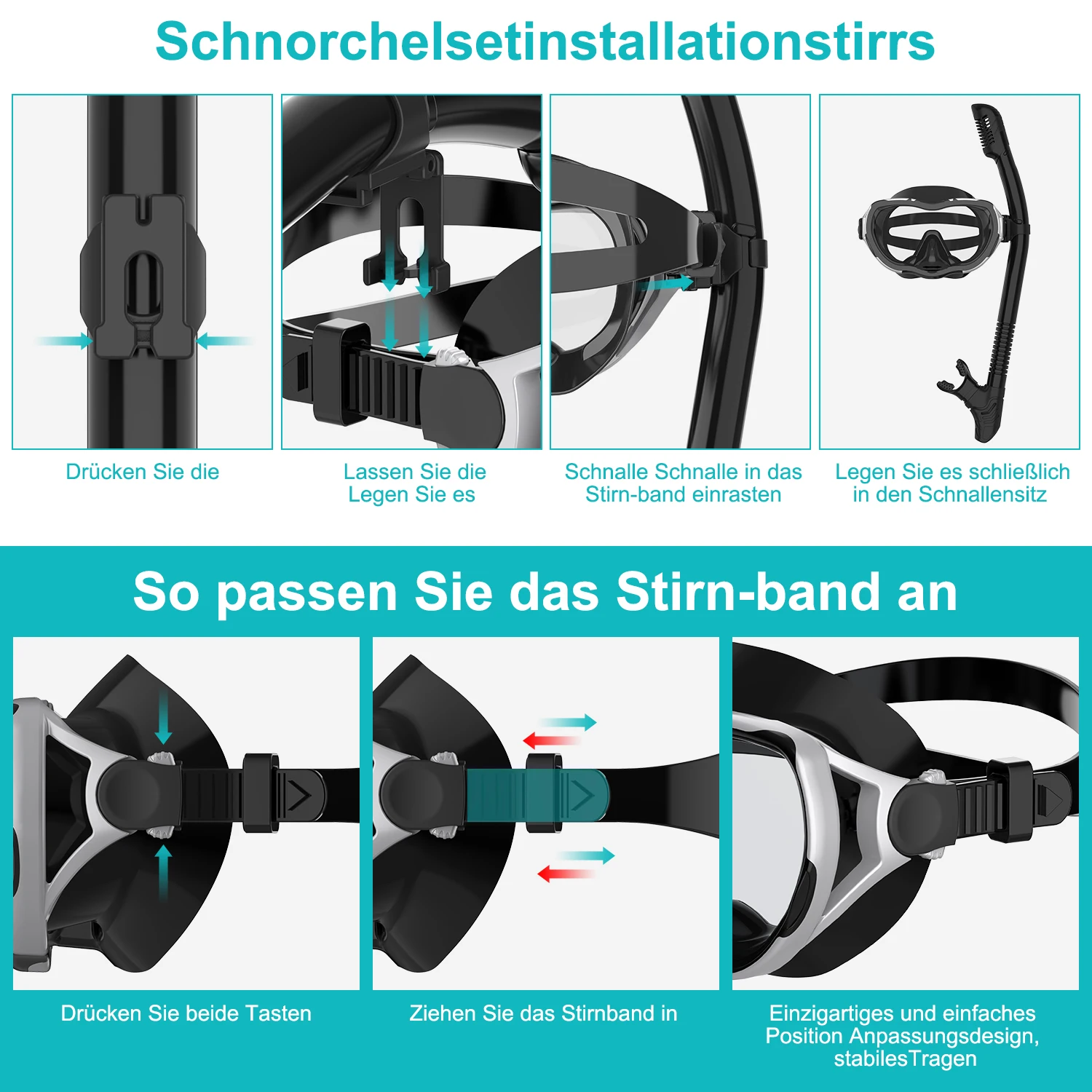 Wholesale Anti Fog Lens Silicone Mask Snorkel Fins Set Neoprene Low Volume Adult Snorkel Mask Diving Mask And Snorkel Set