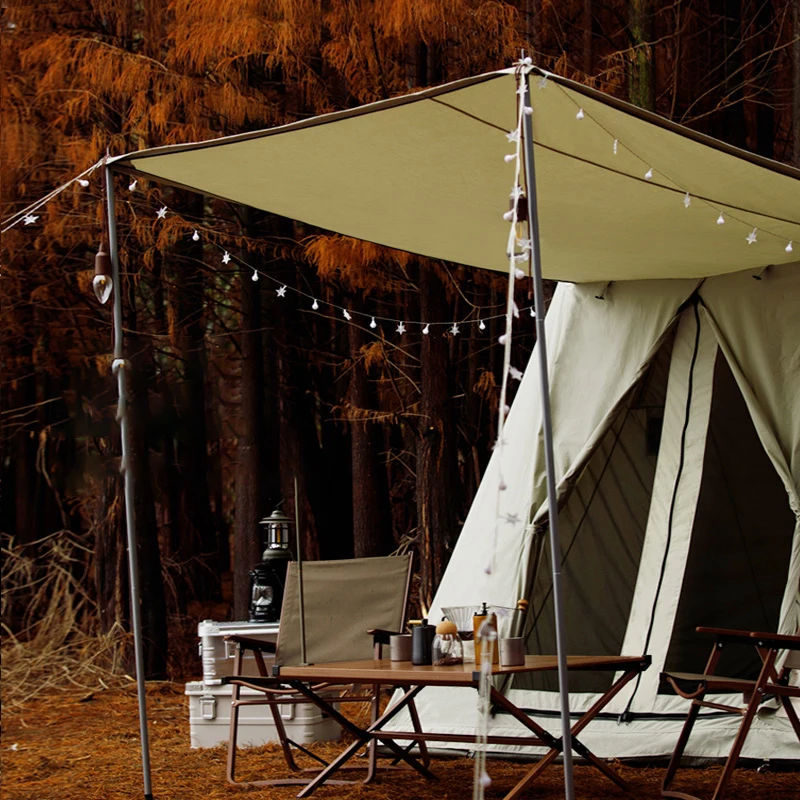 Waterproof 3500mm Large Family 4-5 Persons Linkable Canopy Big Camping Outdoor Equipment Tents