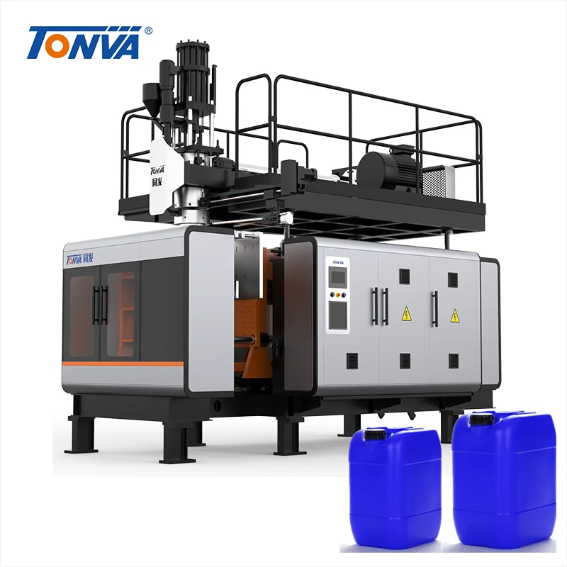 2021 Ex-factory price 3 gallons 5 gallons 25L 30L PC stacking barrel manufacturing extrusion blow molding machine