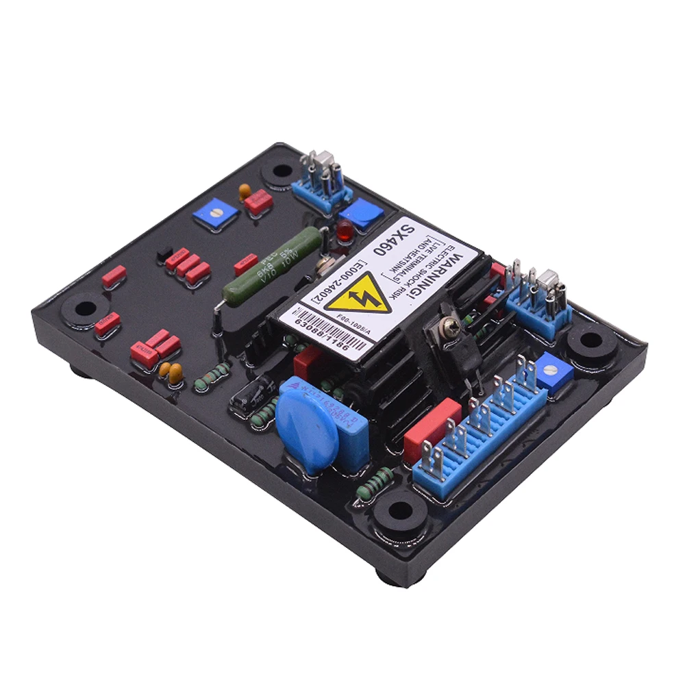 Sx460 Hot Sale Diesel Generator Automatic Voltage Regulator AVR SX460 Red color with soft glue
