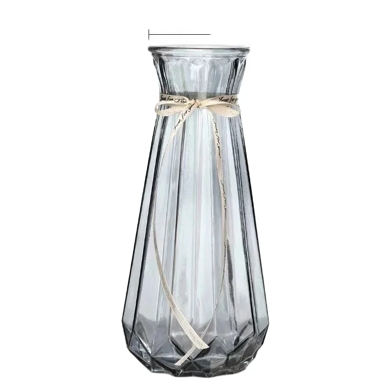 Eco-Friendly Creative Unique Pumpkin Shape Glass Vase Table Vase in Color Glass for Home Decor
