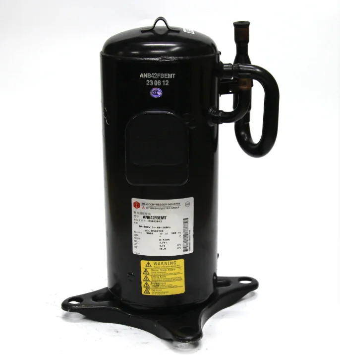 Siam compressor ANB33FQFMT dc inverter three phase refrigerant R410A refrigerantors