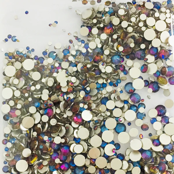 
OYE STONES nail art stones opal colors blue stone fire opal 