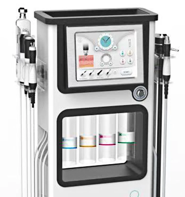 Goodway Peeling Facial Hydrogen Facial Small Bubble Dermabrasion Hydra Aqua Machine hydro dermabrasion facial machine