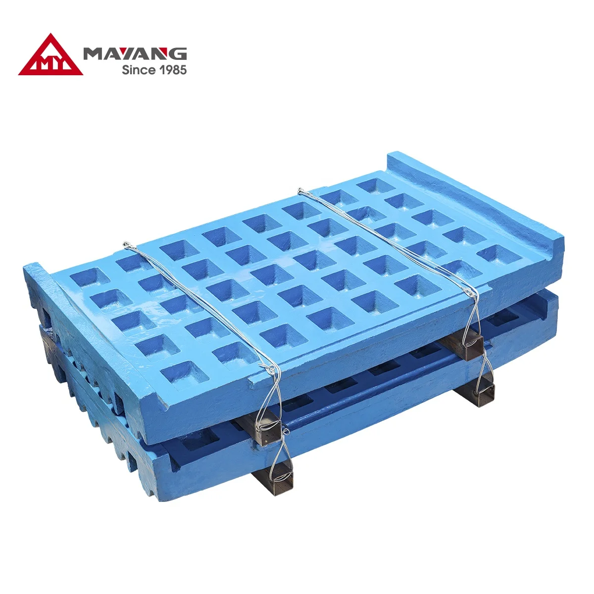 High Manganese Steel Casting Jaw Crusher Teeth Plate Fixed and Movable Liner Plate for Quarry Available for Sale