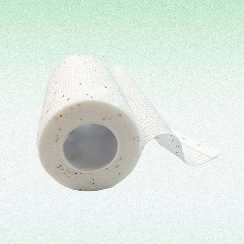 Medical Self-Adhesive Non Woven Cohesive Flexible Bandage Elastic Bandage for Skin Care