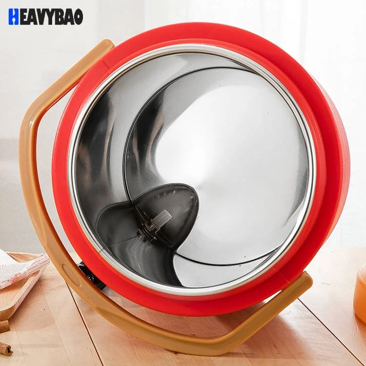 Heavybao Stainless Steel  Bubble Tea Barrel Storage Drum Milk Tea Warmer Bucket Insulation Barrels For Restaurant