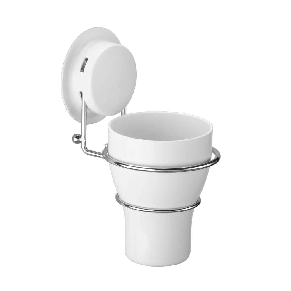 Ванная комната Зубная паста стакан для зубных щеток Держатель вакуумной присоски одиночный держатель для зубных щеток