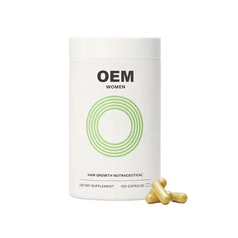 OEM ODM 2024 Popular Products Hair Growth Supplement Hair Capsules For Thicker And Stronger Hair Multiple Complex Vitamins
