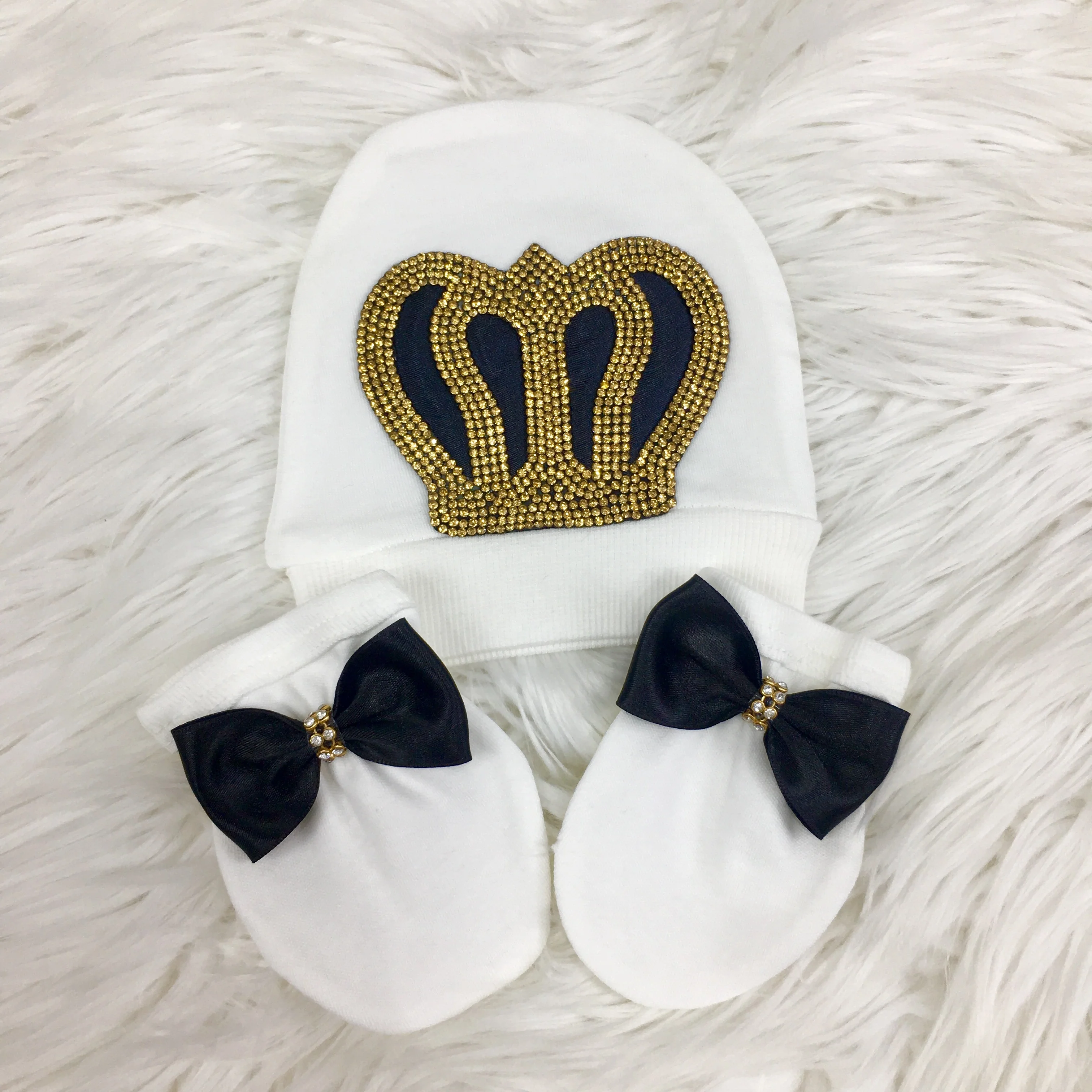 Wholesale Custom Clothes Newborn New Design High Quality Modern Luxury Clothes Kids 4 Pieces Baby Boy Luxe Romper Set