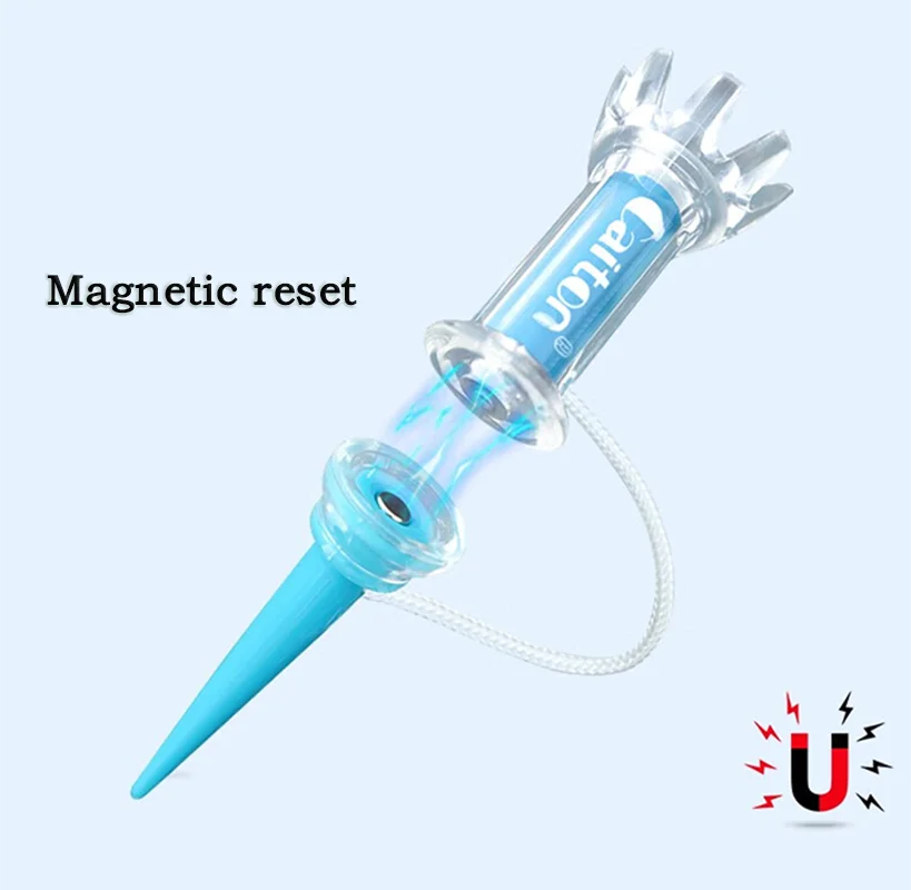 Caiton Golf Oem New 3pcs Pack Fashion Design Flower Magnet Tee/ Factory Custom Metal 80mm Golf Magnet Tee