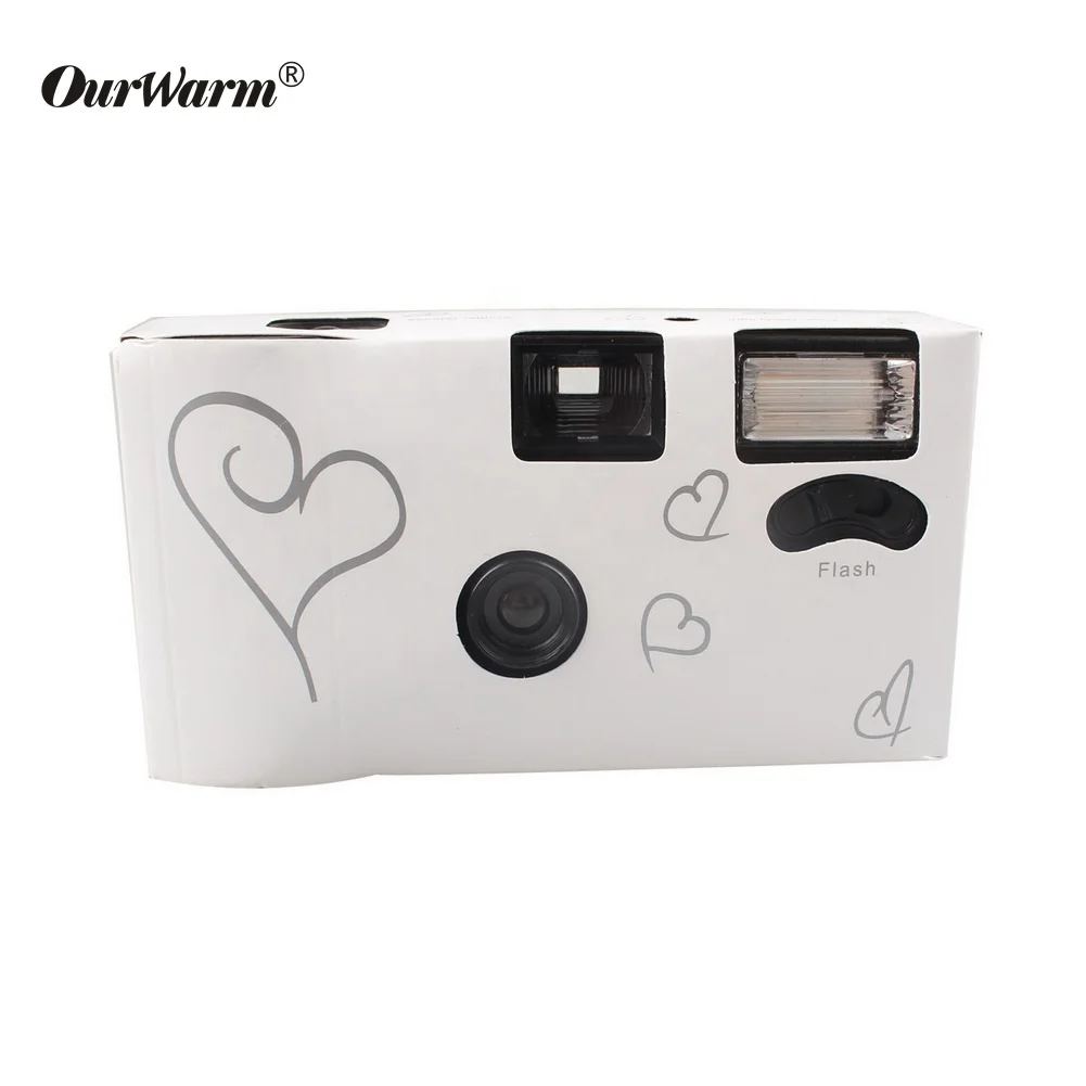 
 OurWarm OEM оптовая продажа 35 мм Высококачественная Одноразовая камера для свадьбы/праздника/Вечеринки/рекламный подарок  