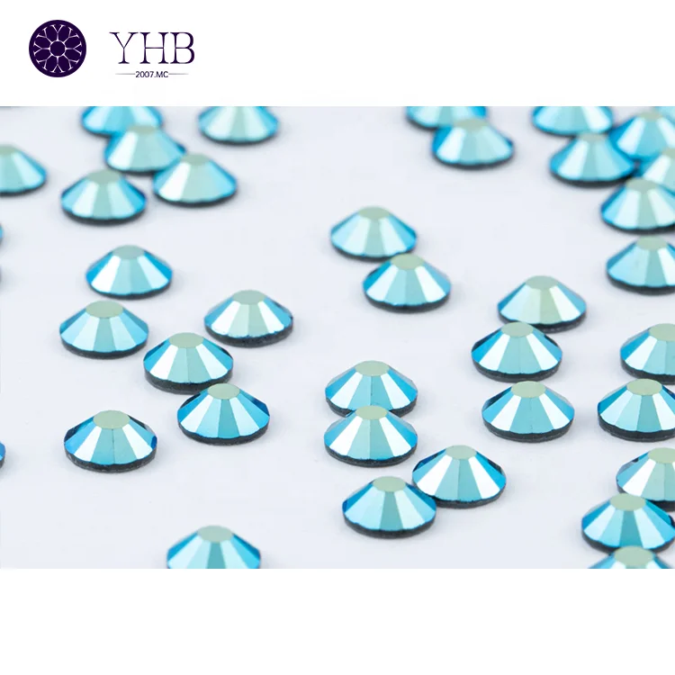 Loose Yhb Flat Back Crystal Flat Back Gemstones Bulk Flatback Crystal Bulk Glass Rhinestones for Sale