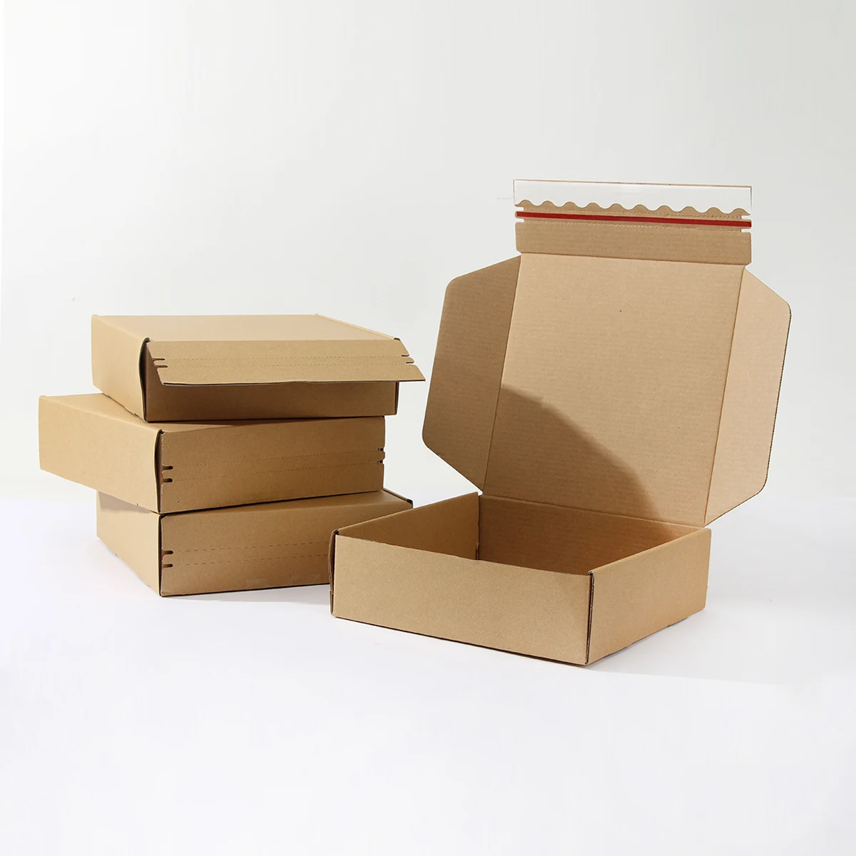 Recyclable paper packaging box corrugated box for food  jewelry cosmetic