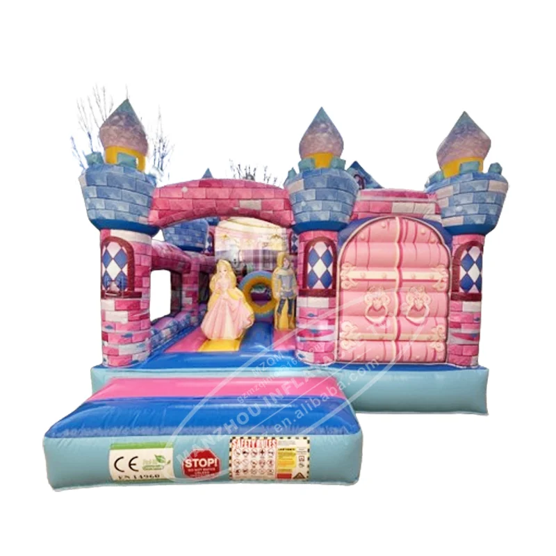 Аттракцион прыгающие замки комбо цирк надувной замок слайд вечеринка игры