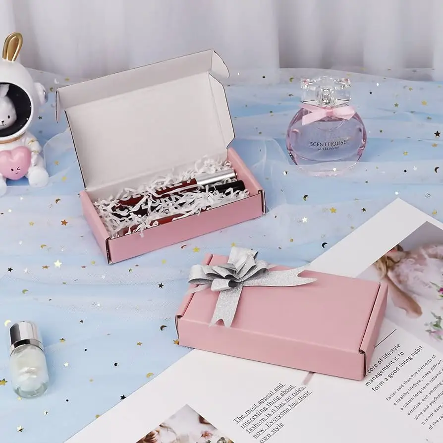 Luxury Custom Kraft Mailing Gift Clothing Shipping Box Corrugated Paper Cardboard Packaging For Small Business