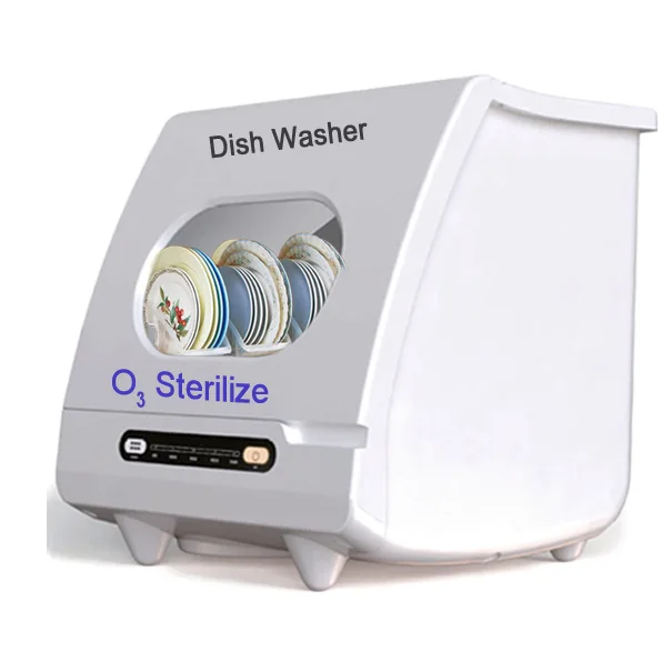 customizable multi function 6 sets 1200W automatic dish washer dishwasher machine