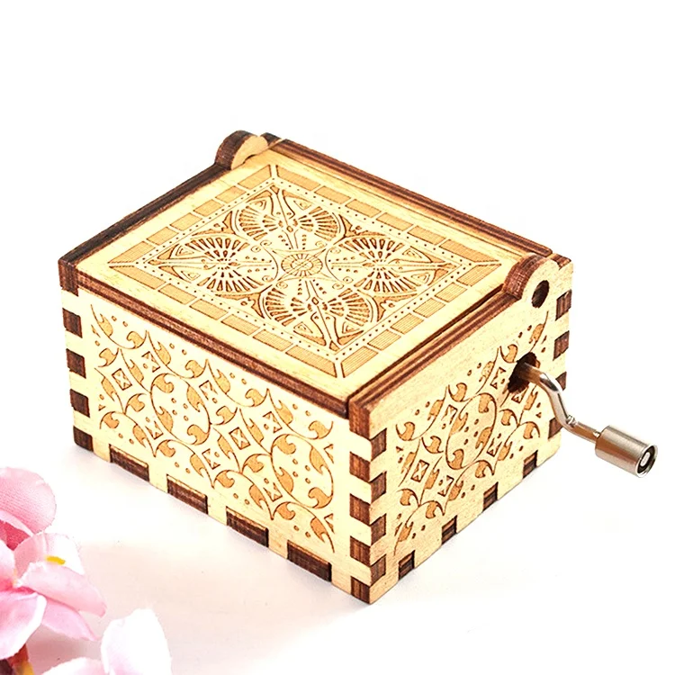 
2019 New Arrive Custom Hand Crank Zelda Music Box 