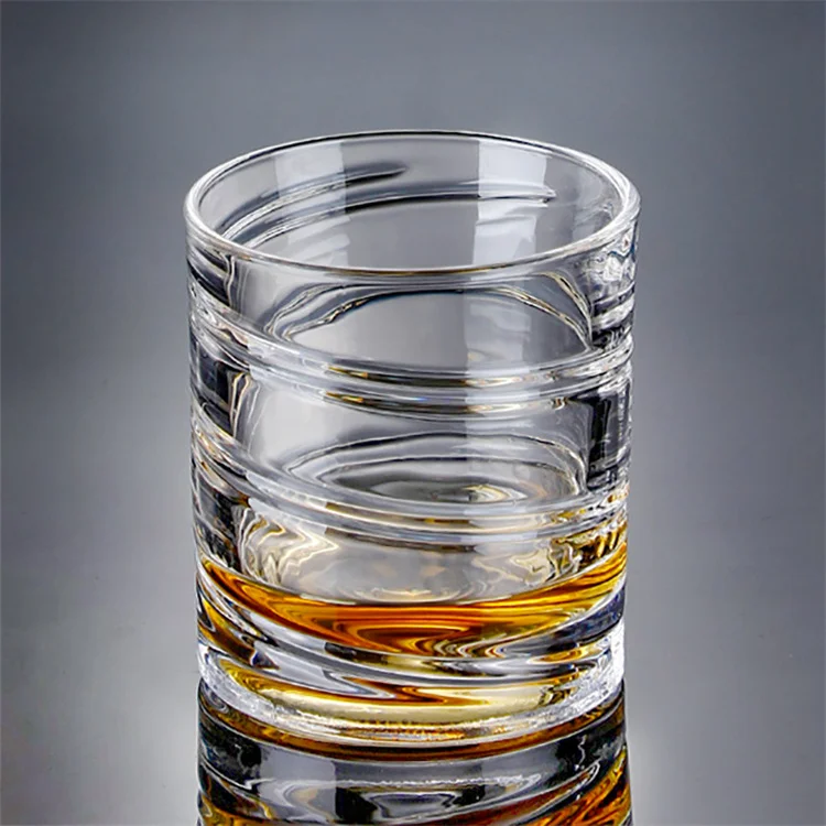 Factory Top Seller 2022 Home Bar Gadget Cocktail Liquor Glass 350ml Crystal Glass Tumbler Whiskey Glasses