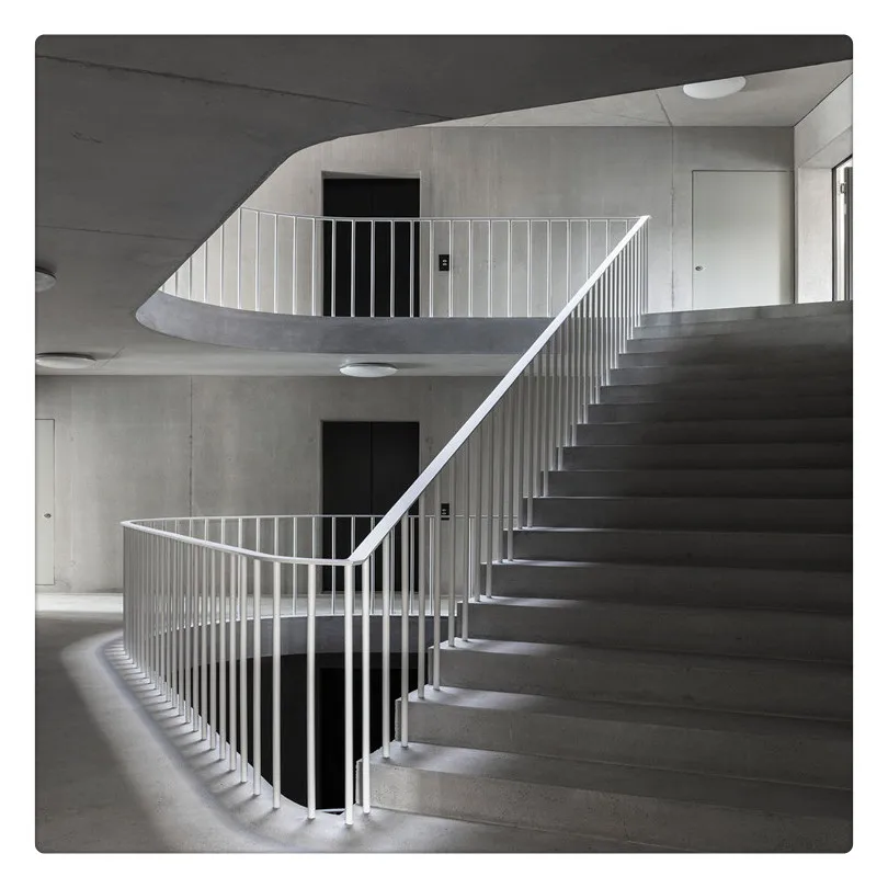 modern design for balcony railing Decorative Outdoor House Wrought Iron Deck Railings