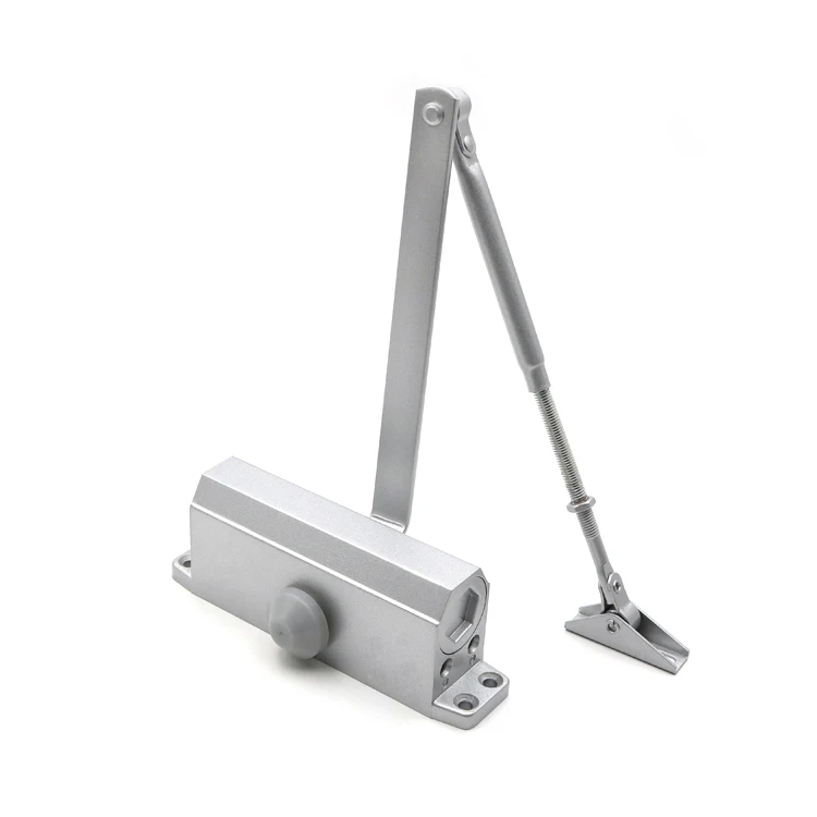 Listed Commercial Door Closer 60-80KG  Heavy Duty Adjustable Grade 1 Standard Automatic Door Closer