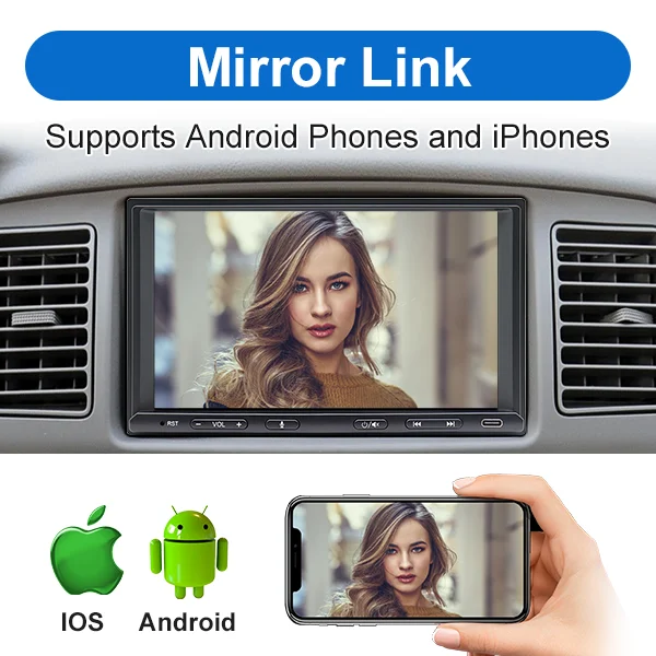 supplier Manufacturer Price 7 Inch Wireless Carplay Car Play Dash Cam Auto Electronics Android Car For Car Android Player