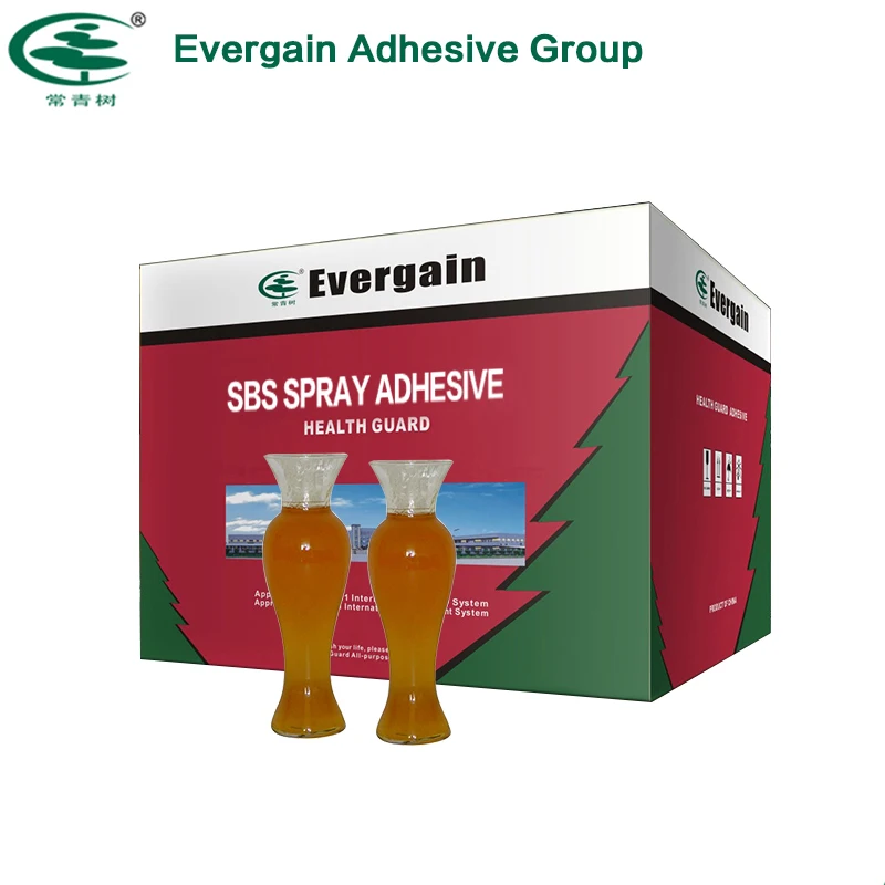 High quality no smell light yellow spray adhesive for sponge,mattress,furniture