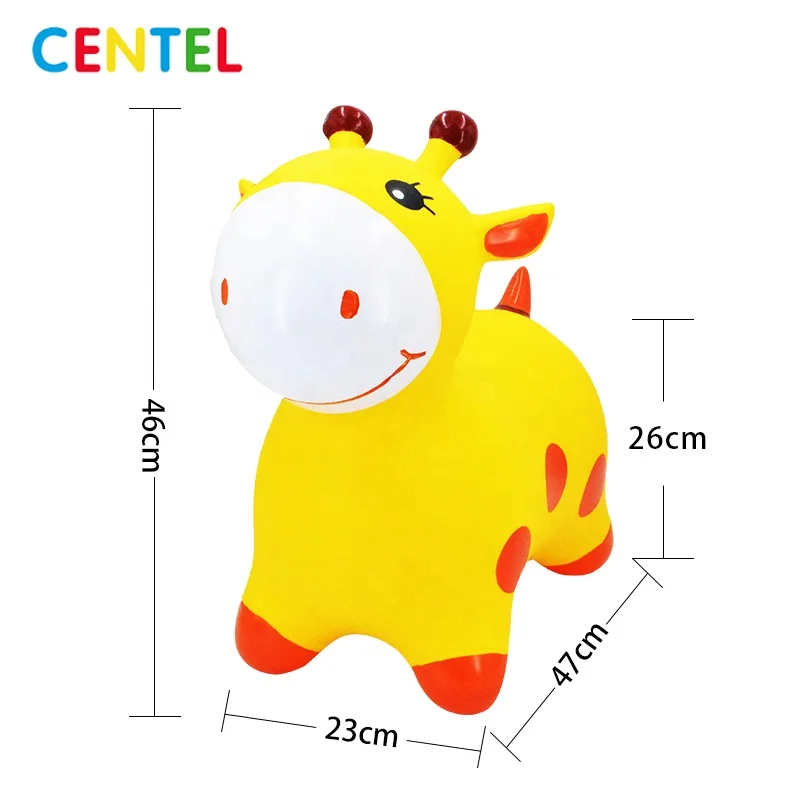 
PVC inflatable jumping animal toy 