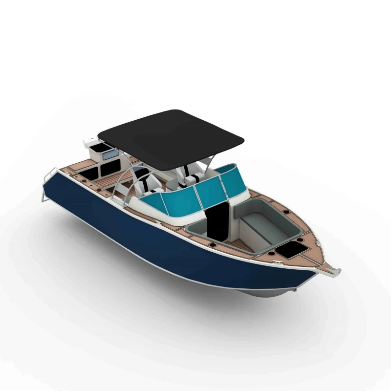 7.5m Bowrider High Speed Yacht Leisure Pleasure All Welded Aluminum Fishing Boat