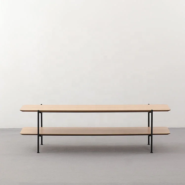 Modern Custom Designs Simple living room furniture shelf MDF painting shelf