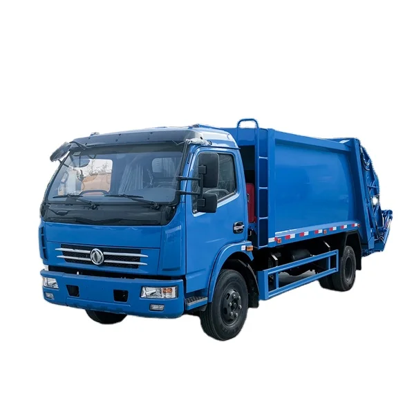 China Manufacturer Dongfeng 4x2 6 cbm to 8 cbm Waste Garbage Collection Garbage Compacted Truck