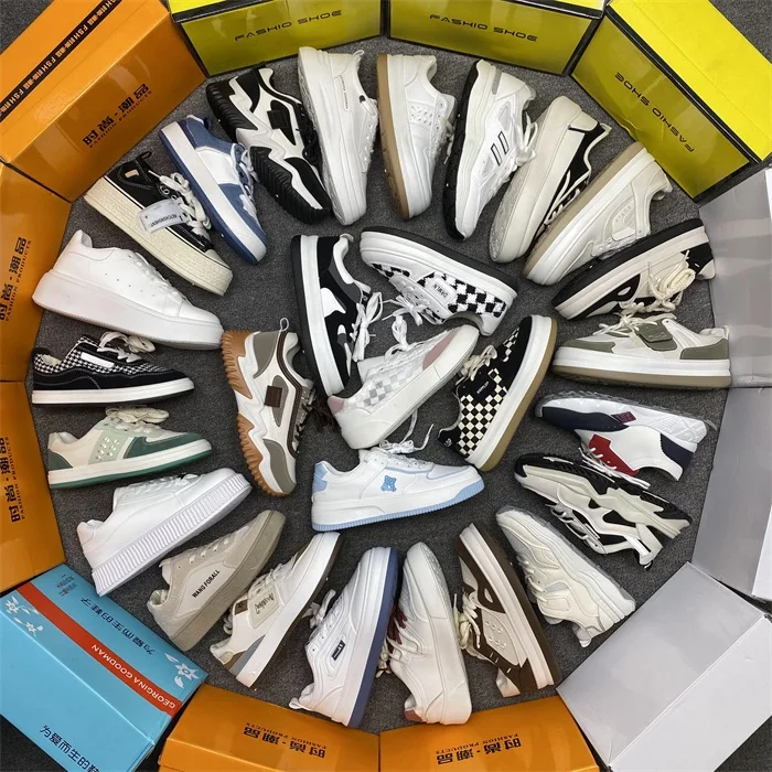 Женские кроссовки на толстой подошве W523 оптовая продажа дешевая обувь в