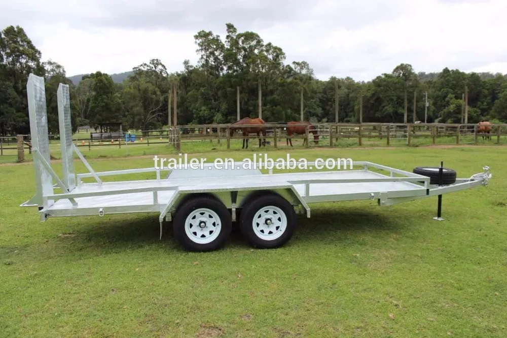 Горячеоцинкованный складной универсальный автомобиль Фермерский грузовик 14x6 футов прицепы