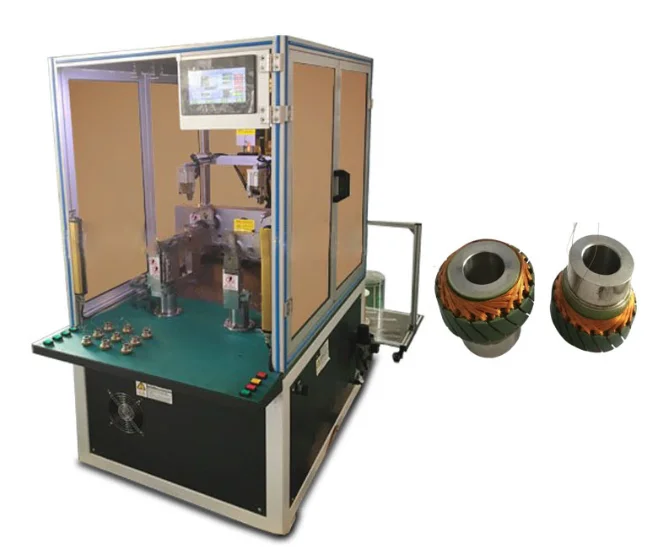 Мотор тороидный вентилятор мини электромагнитный статор Катушка медная проволока обмоточная машина