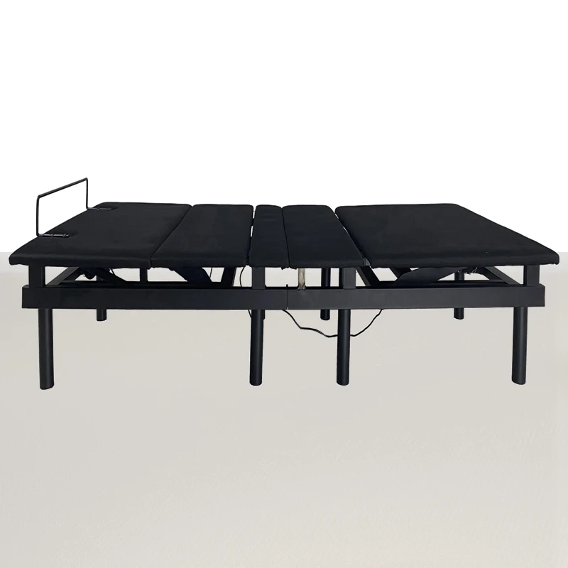 Adjustable Bed Frame Twin XL Ergonomic Power Bed Base Comfort Upholstered Smart Bed with wooden board No Tools Required