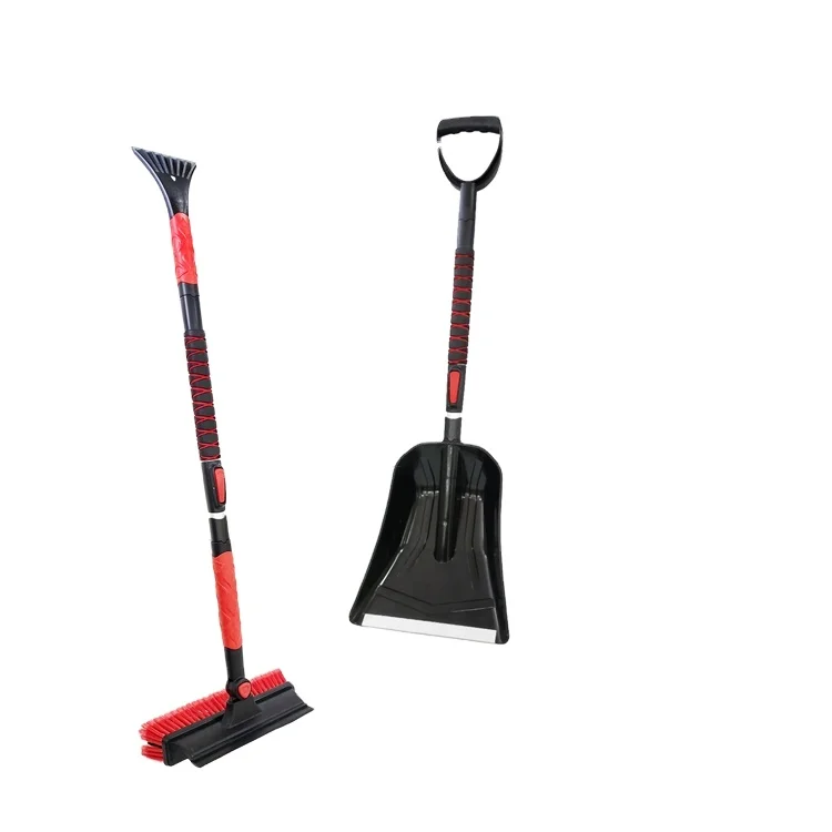 ZHONGJIE 5 в 1 ручка для домашних животных, щетка для льда и снега