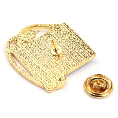 Gold And Silver Heart Brooch Doctor Heart Surgeon Nurse Internal Medicine Pin Medical Jewelry Heart Defect Brooch For Women Gift