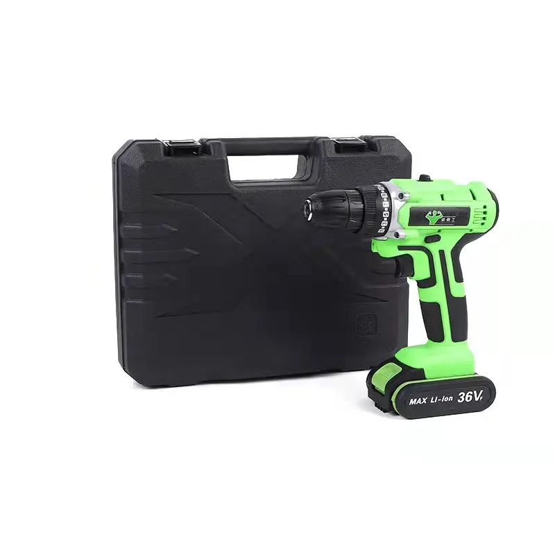 21V Wireless Electric Drill Set Power tools Drill Set Lithium Battery Cordless Drill With Brushless Motor