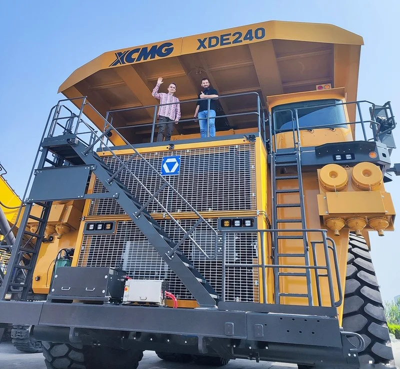 23 тонны Электрический привод жесткий самосвал XDE240 карьерный для продажи