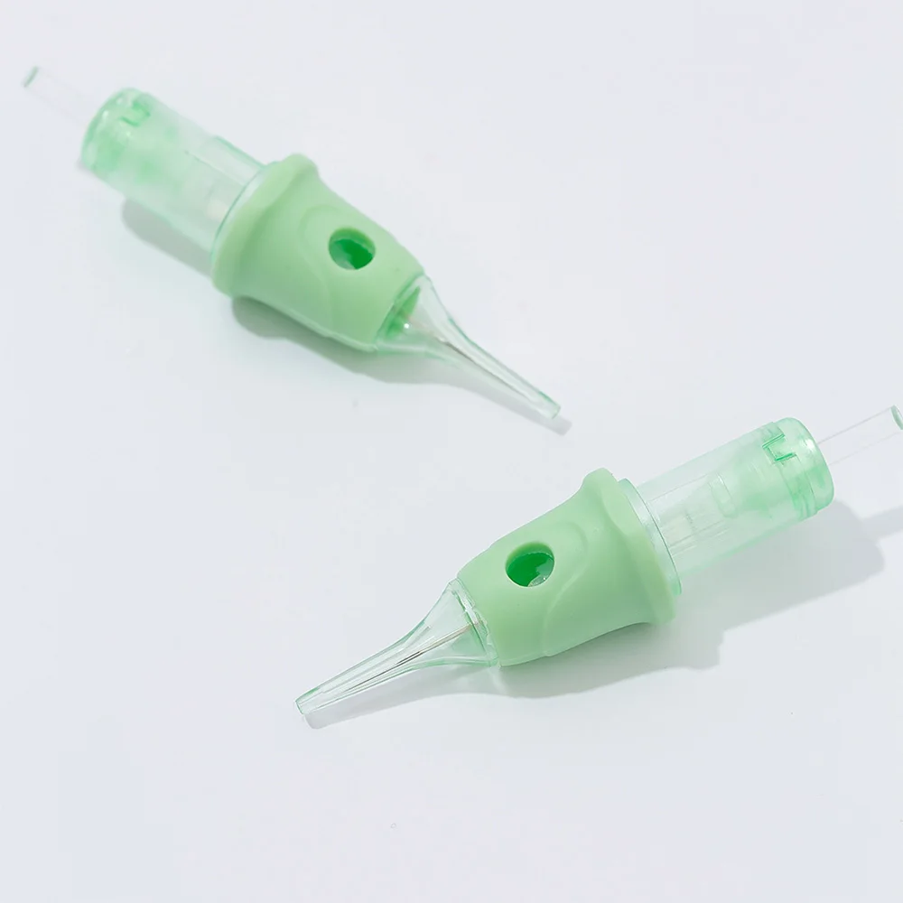 OEM ODM PMU SMP Cartridge 16Pcs/box Round Liner Long Taper CE Certificate Custom Permanent Makeup Tattoo Cartridge Needle