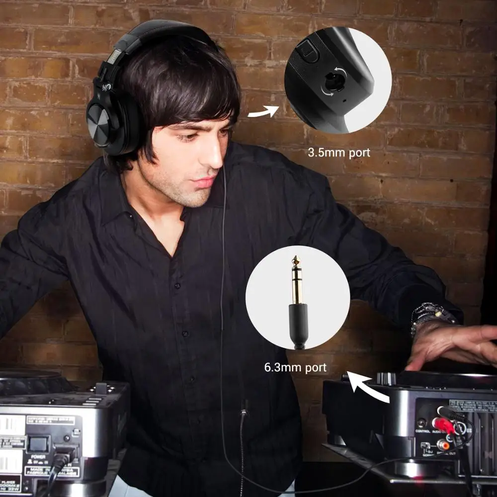 OneOdio A70 Wireless Over the Ear Headsets Studio Recording Headphones