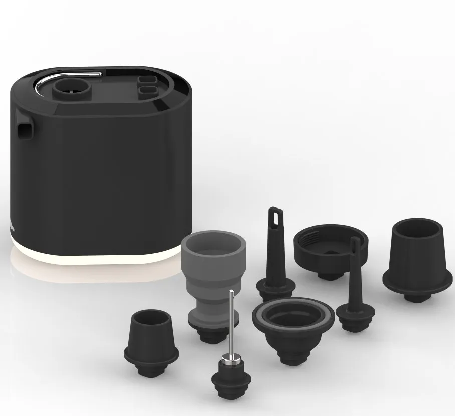 2023 camping & hiking Shengyuan tiny pump max 2.0 portable rechargeable battery air mattress pump