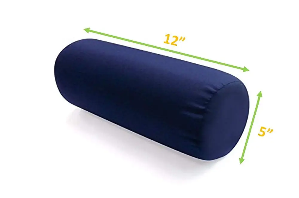 Cervical Roll Cylinder Pillows Lumbar Support Pillow Bolster Pillow for Neck & Back