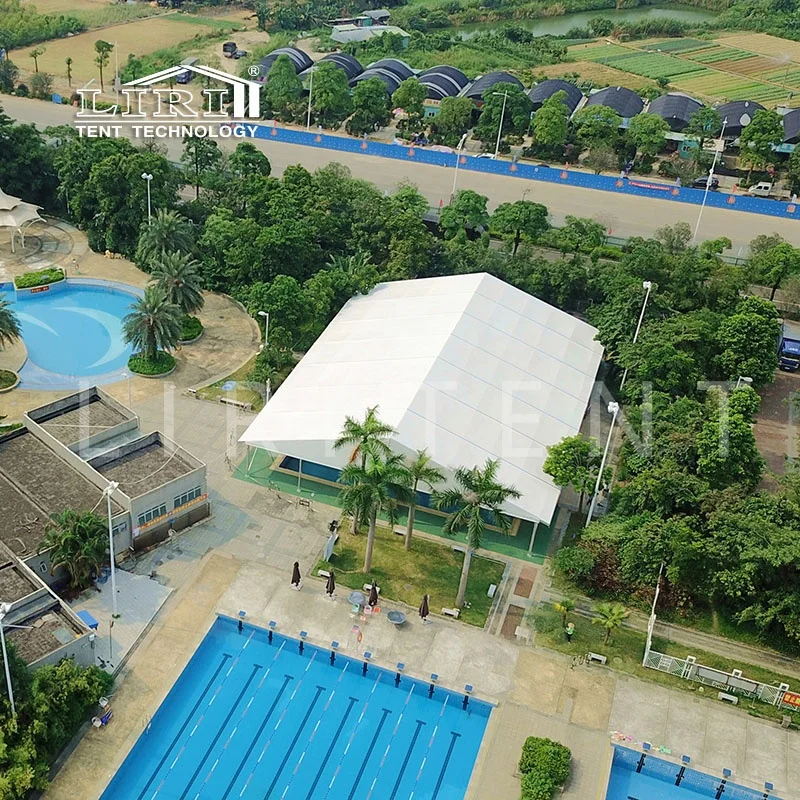 20X35m Outdoor White PVC Swimming Pool Cover Sports Tent for Sale