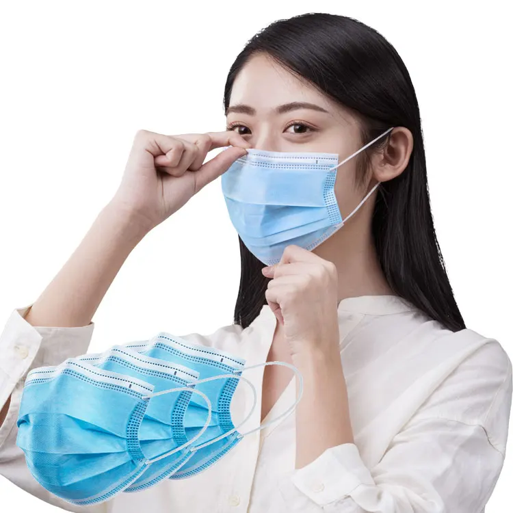 
Personal Protective Equipment Surgical Mask 3PLY Disposable Medical Face Mask 