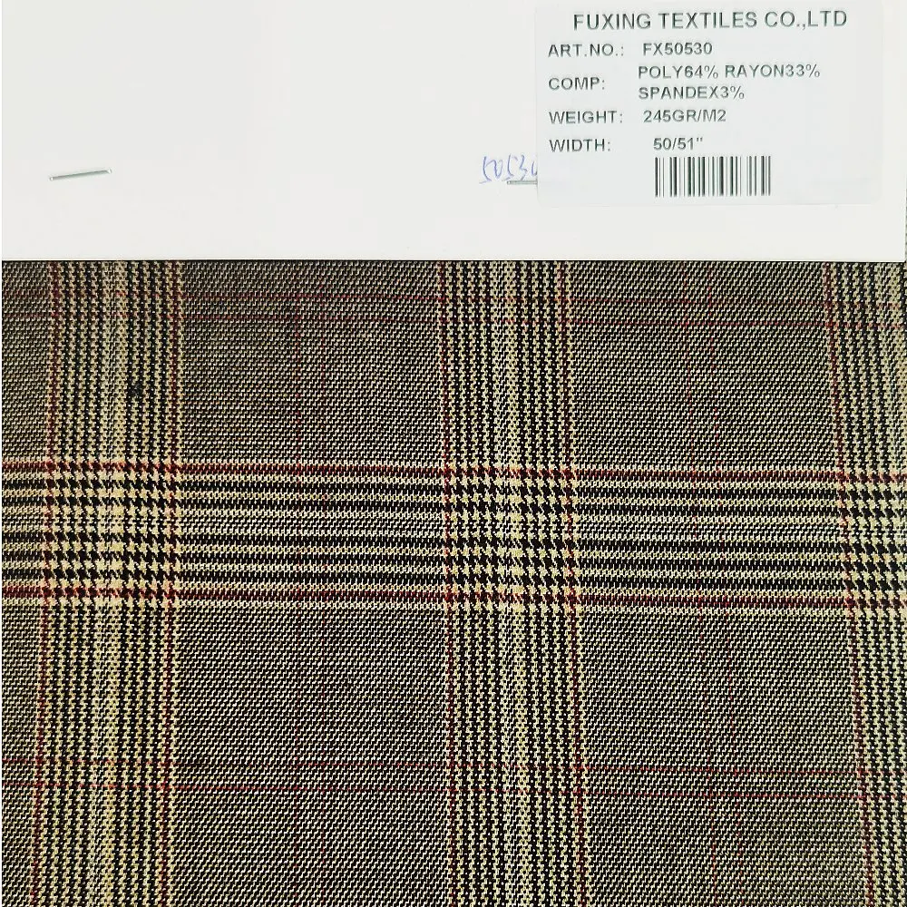 China Manufacture Colorful Plaid Yarn-dye Tweed Woven Fabric for Coat Jacket Suit Trousers