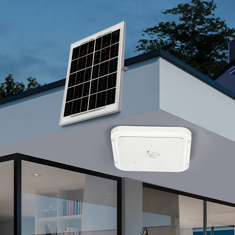 High Quality Remote Control Square Aluminum Waterproof 40w 60w 100w 200w 300w Solar Led Ceiling Light
